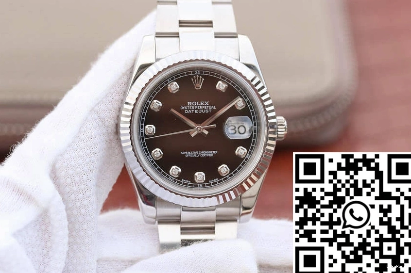 EW Dial Factory Rolex M126334-0011 Black Datejust 0130